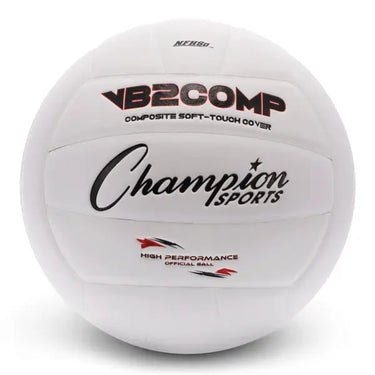 Composite Volleyball, White HoopsKing